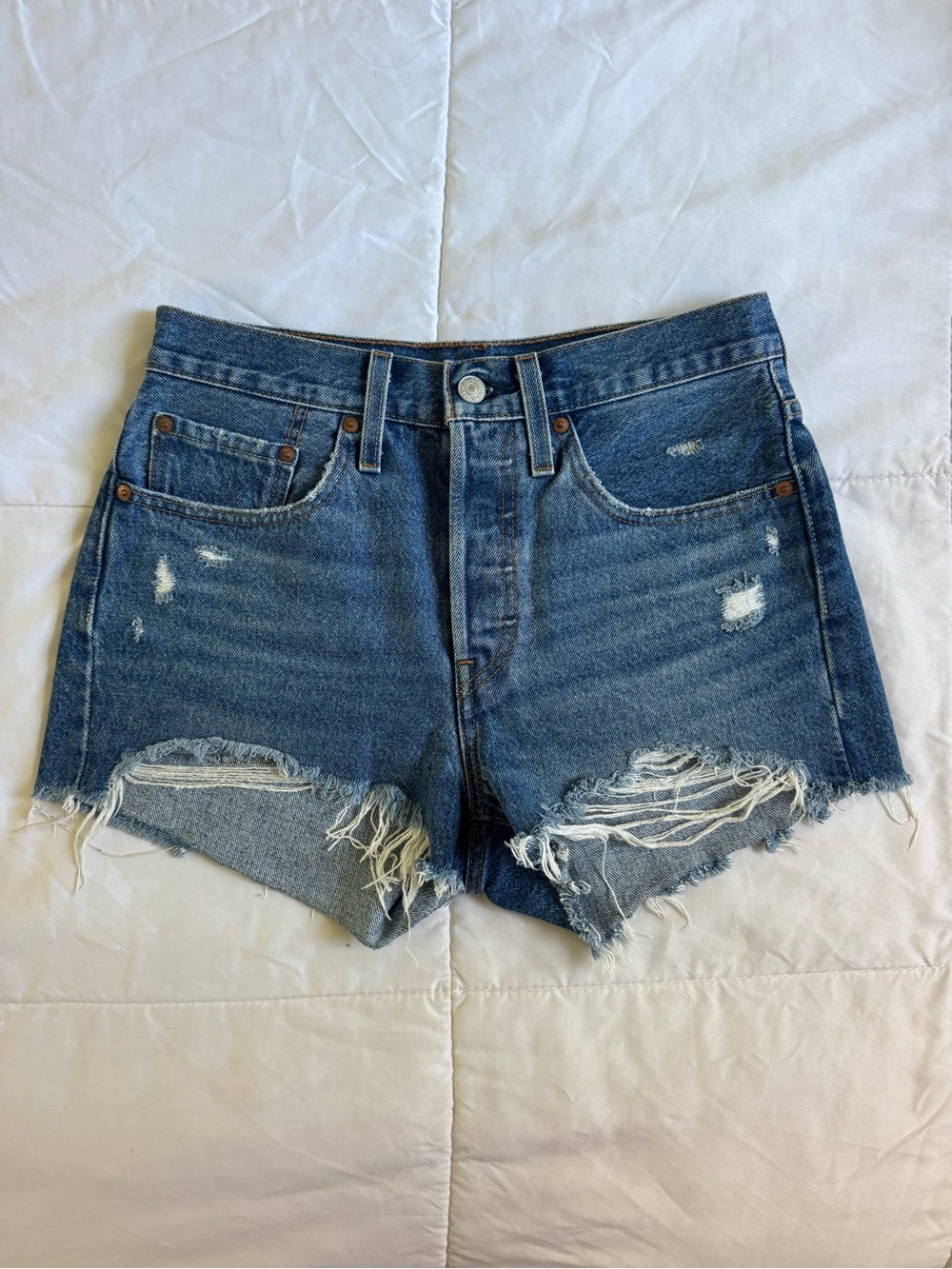 Levi’s Women’s 501 Original High Rise Shorts